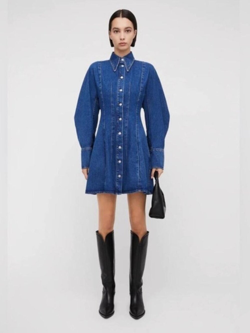 Scanlan Theodore Women's Blue and Navy Dress